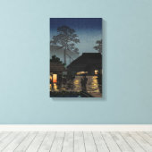 日本の浮世絵アート（土屋孝一） キャンバスプリント (インサイチュ (ウッドフロア))