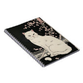 日本の浮世絵猫アート ノートブック (右側)