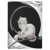 日本の浮世絵猫 クリップボード (裏面)