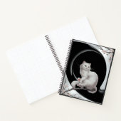 日本の浮世絵猫 ノートブック (内部)