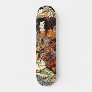 日本の浮世絵術 スケートボード