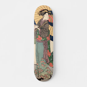 日本の浮世絵術 スケートボード