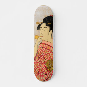 日本の浮世絵術 スケートボード