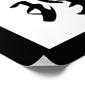 日本の漢字 – 切 ポスター (角)