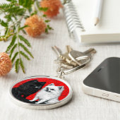 日本の犬 キーホルダー (側面)