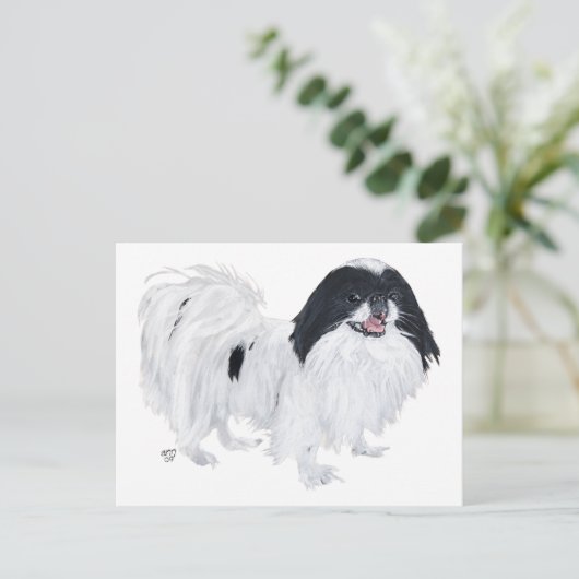 日本の犬 ポストカード (スタンド正面)