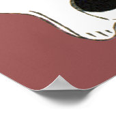 日本の猫の人形, Doll of The Japanese Cat ポスター (角)