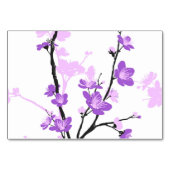 日本の王室のさくらんぼ，花，紫，花，女の子 テーブルナンバー (裏面)
