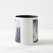 日本の琉球諸島上空の台風チャバ マグカップ (中央)