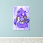 日本の生まれ紫 キャンバスプリント (インサイチュ (ウッドフロア))