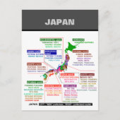 日本の県議事葉書ポスター ポストカード (正面)