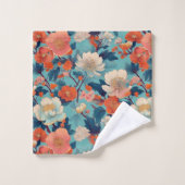 日本の着地インスパイア バスタオルセット (ウォッシュタオル)