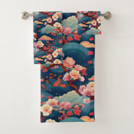 日本の着地インスパイア バスタオルセット