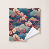 日本の着地インスパイア バスタオルセット (ウォッシュタオル)