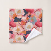 日本の着地インスパイア バスタオルセット (ウォッシュタオル)