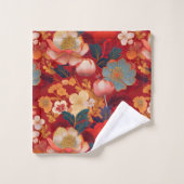 日本の着地インスパイア バスタオルセット (ウォッシュタオル)