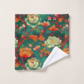 日本の着地インスパイア バスタオルセット (ウォッシュタオル)