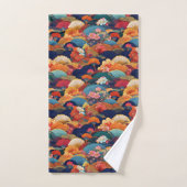 日本の着地インスパイア バスタオルセット (ハンドタオル)