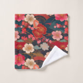 日本の着地インスパイア バスタオルセット (ウォッシュタオル)