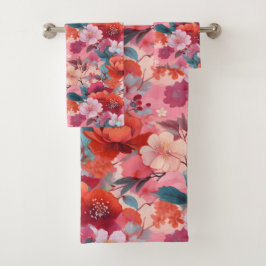 日本の着地インスパイア バスタオルセット