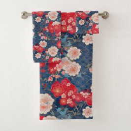 日本の着地インスパイア バスタオルセット