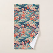 日本の着地インスパイア バスタオルセット (ハンドタオル)