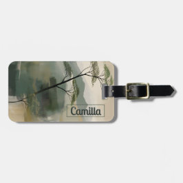 日本の神秘的な峰 ラゲッジタグ