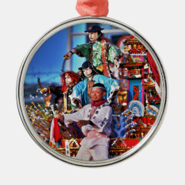 日本の祭り伝統 メタルオーナメント