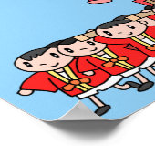 日本の祭り ポスター (角)