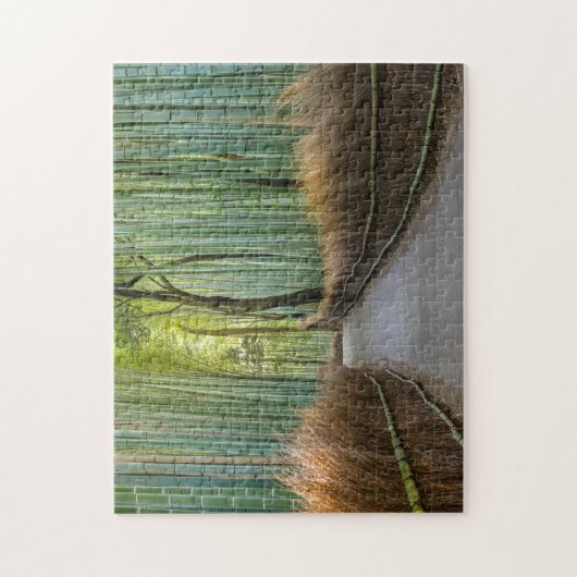 日本の竹 ジグソーパズル (縦)