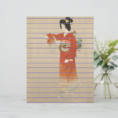 日本の筆記用紙 (スタンド正面)