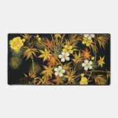 日本の紅葉 アンティーク植物画 デスクマット (正面)