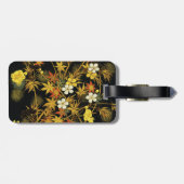 日本の紅葉 アンティーク植物画 ラゲッジタグ (裏面横)