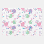 日本の紙アートラッピング紙セット ラッピングペーパーシート (正面2)