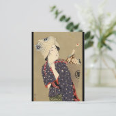 日本の絵画のベビーc.1909 ポストカード (スタンド正面)