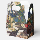 日本の絵画の鶏の愛箱 フェイバーボックス (オープン)