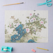 日本の絵画山本梅逸 薄葉紙 (クラフト)