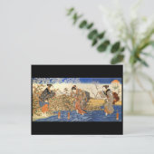 日本の絵画c1800年代 ポストカード (スタンド正面)