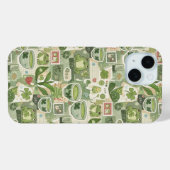 日本の緑のアニメムードボード かわいいキャラクターギフト Case-Mate iPhoneケース (裏面 (横))