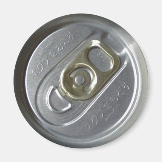 日本の缶詰カバーが閉まる マグネット (正面)