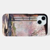 日本の美しいさくらんぼ・ブロッサム Case-Mate iPhoneケース (裏面 (横))
