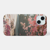 日本の美しい桜 iPhone 15ケース (裏面横)