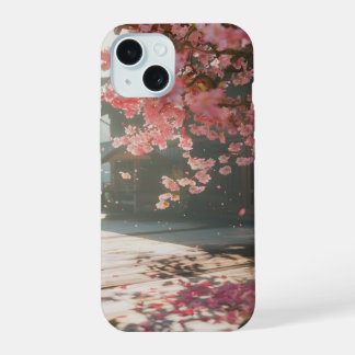 日本の美しい桜 iPhone 15ケース