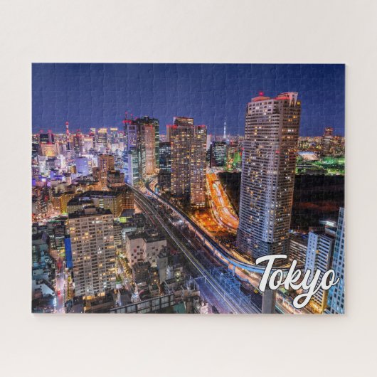 日本の美しい都市東京 ジグソーパズル (横)