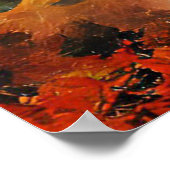 日本の美術印刷、アート、ファンタジー城、 ポスター (角)