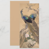 日本の美術 オーダーメイドの招待状 招待状 (正面/裏面)