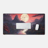 日本の美観月 デスクマット (キーボード&マウス)