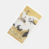 日本の群れの鶴 ヴィンテージ 鳥 豊かな クラシック (コーナー)
