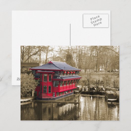 日本の船 ポストカード (正面/裏面)