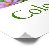 日本の色(緑) ポスター (角)